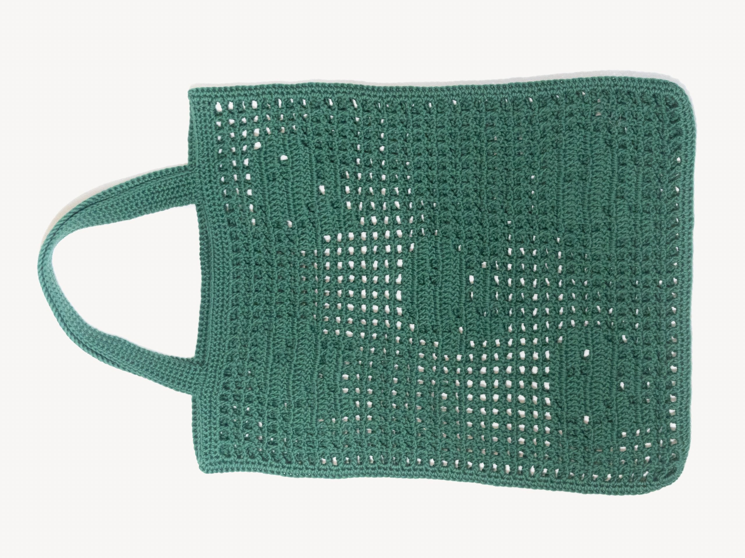 Ingrid's Crocheted Rose Bag